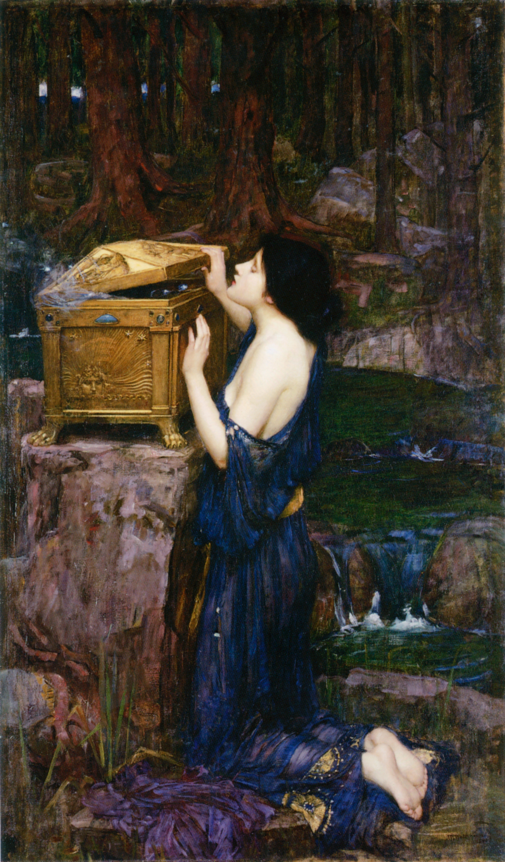 Pandora in Detail John William Waterhouse